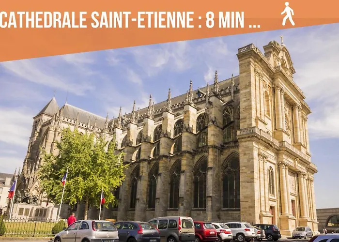 Promenade D'automne - Netflix & Wifi - Climatisation- Parking Gratuit - Check-in 24h24 - Emplacement Velos - Goodmarning Lägenhet *