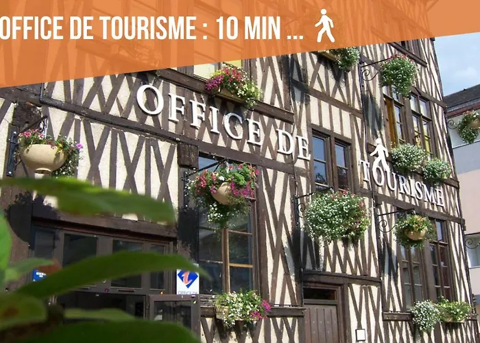 Promenade D'automne - Netflix & Wifi - Climatisation- Parking Gratuit - Check-in 24h24 - Emplacement Velos - Goodmarning * Châlons-en-Champagne