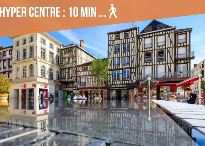 Lägenhet Promenade D'automne - Netflix & Wifi - Climatisation- Parking Gratuit - Check-in 24h24 - Emplacement Velos - Goodmarning