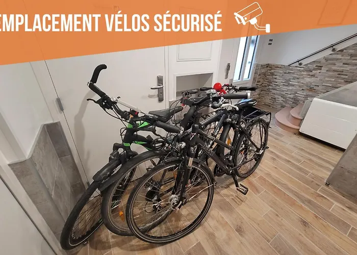 Lägenhet Promenade D'automne - Netflix & Wifi - Climatisation- Parking Gratuit - Check-in 24h24 - Emplacement Velos - Goodmarning Châlons-en-Champagne